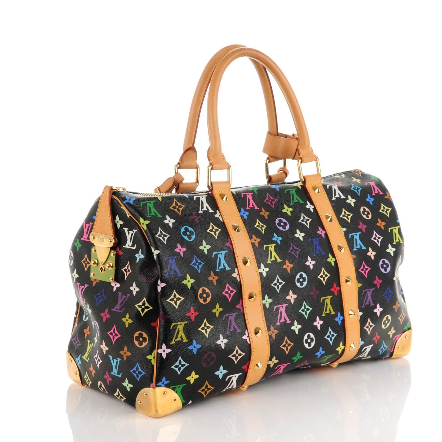 Monogram Multicolor Keepall 45 Black
