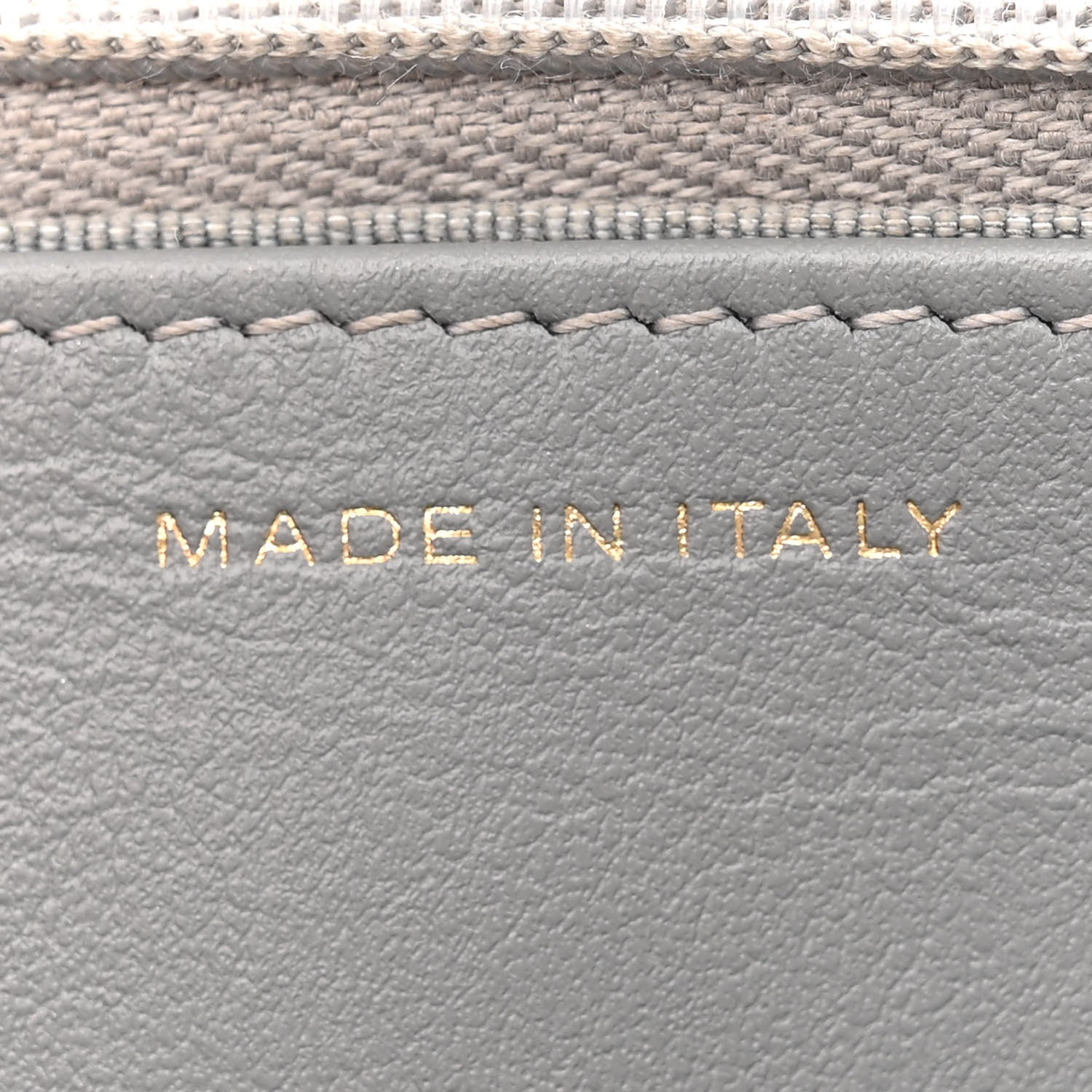 Chanel Caviar Quilted Wallet on Chain WOC Grey 7 of 12