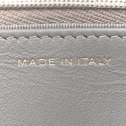 Chanel Caviar Quilted Wallet on Chain WOC Grey 7 of 12