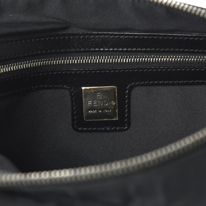 Fendi Zucca Small Shoulder Bag Black 8 of 10