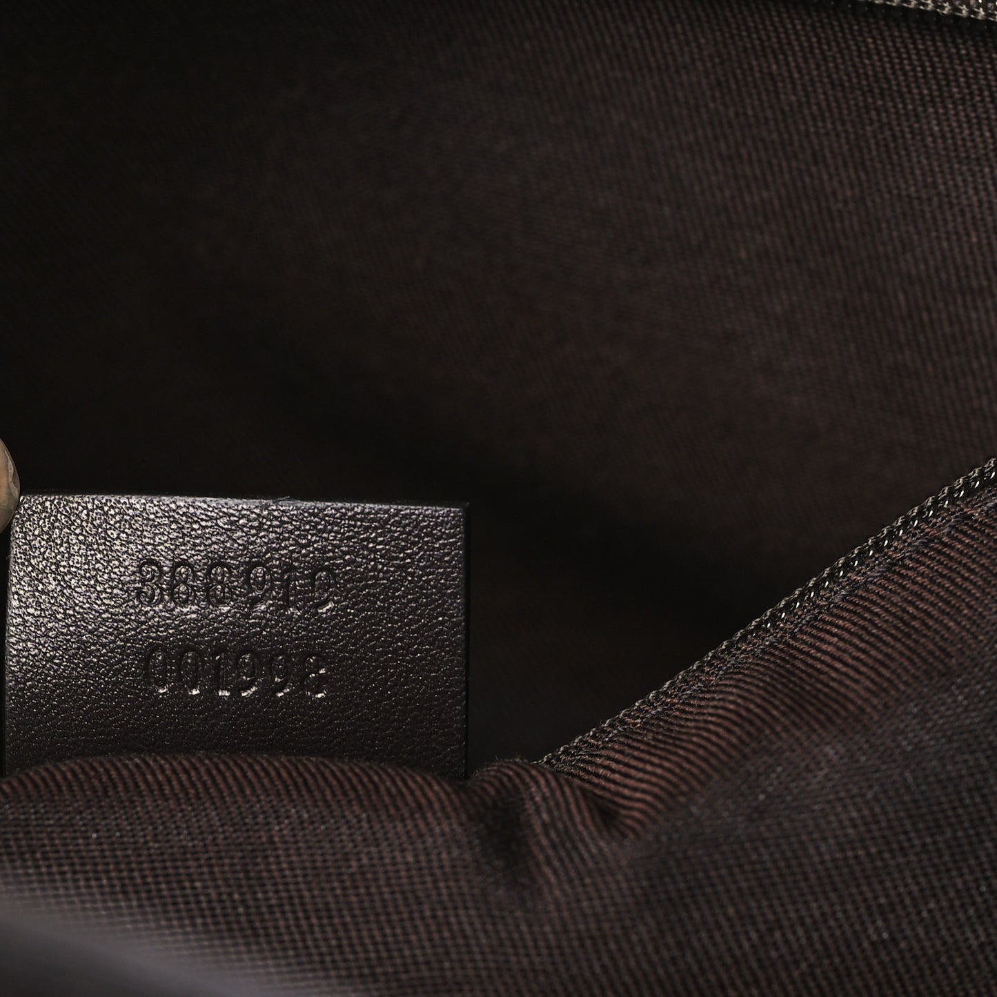 Monogram Shoulder Bag Dark Brown