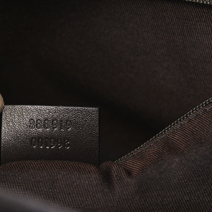 Gucci Monogram Shoulder Bag Dark Brown 7 of 10