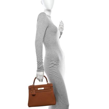 Hermes Togo Kelly Retourne 28 Gold 2 of 12