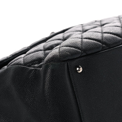 Chanel Caviar Quilted Easy Zip Flap Tote Black 8 of 15