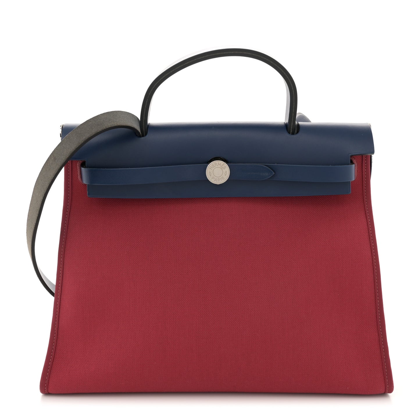 Military Toile Vache Hunter Herbag Zip 31 PM Rouge Grenat Bleu Saphir