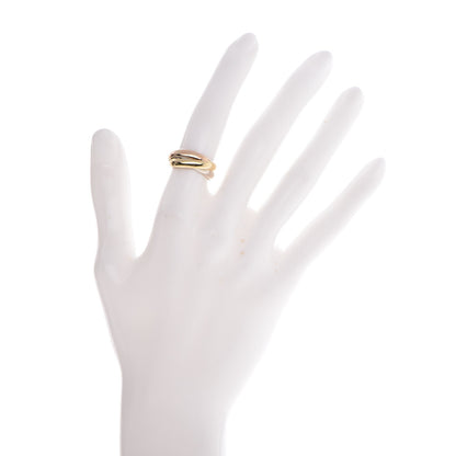 Cartier 18K Pink Yellow White Gold Les Must De Trinity Ring 49 4.75 2 of 5