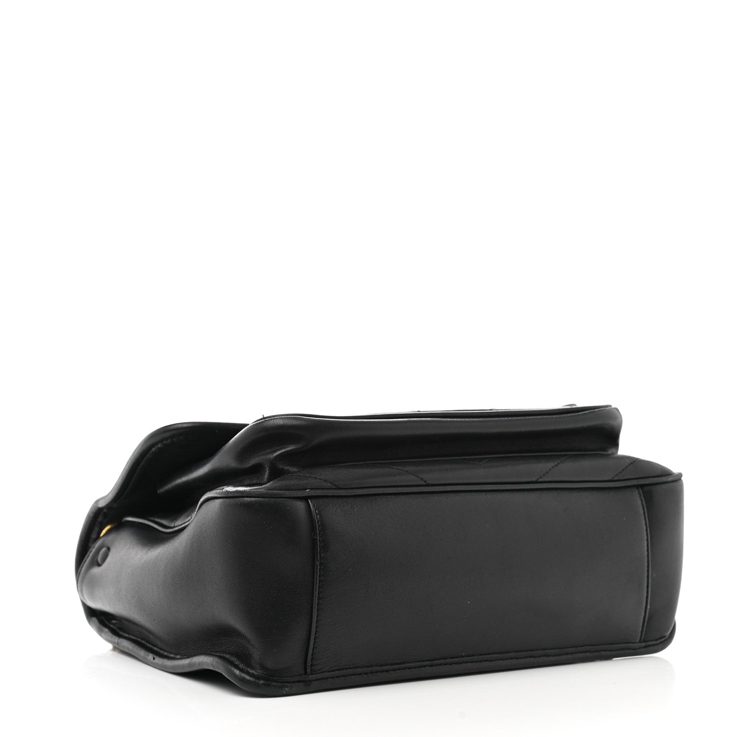 Saint Laurent Lambskin Matelasse Monogram Medium Niki Chain Satchel Black 4 of 11
