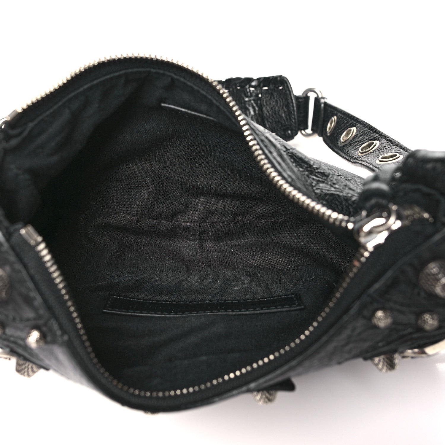 Balenciaga Agneau Arena Le Cagole Shoulder Bag XS Black 6 of 12