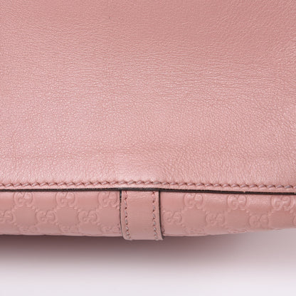 Gucci Soft Microguccissima Small Zippered Satchel Soft Pink 19 of 19