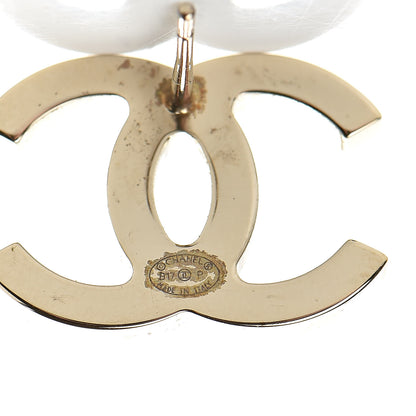 Chanel Metal CC Earrings Gold 5 of 7