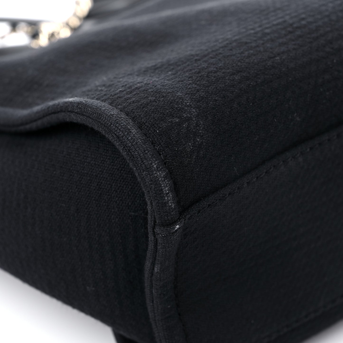 Mixed Fibers Small Deauville Tote Black