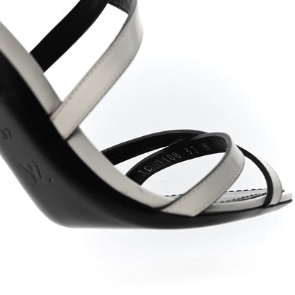 Louis Vuitton Patent Call Back Sandals 37 White 9 of 9