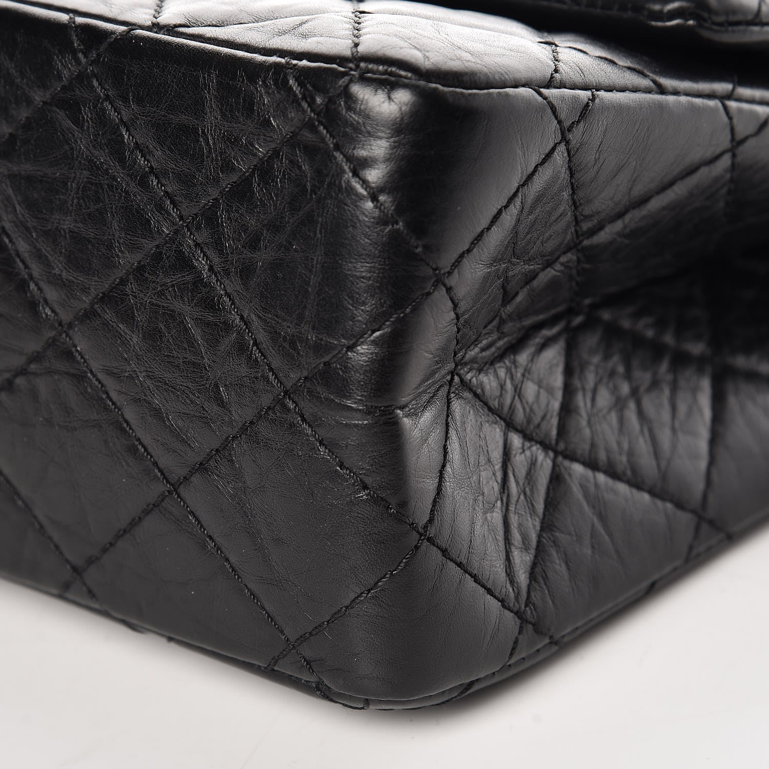 Chanel Aged Calfskin Quilted 2.55 Reissue 226 Flap Black 9 of 12
