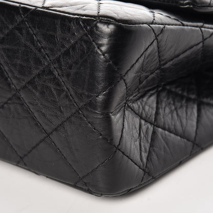 Chanel Aged Calfskin Quilted 2.55 Reissue 226 Flap Black 9 of 12