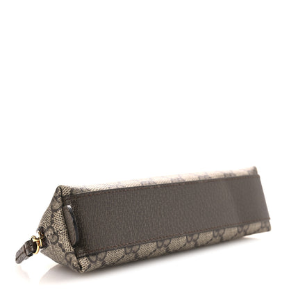 Gucci GG Supreme Monogram Cauliflower Pencil Case Beige Ebony 8 of 16