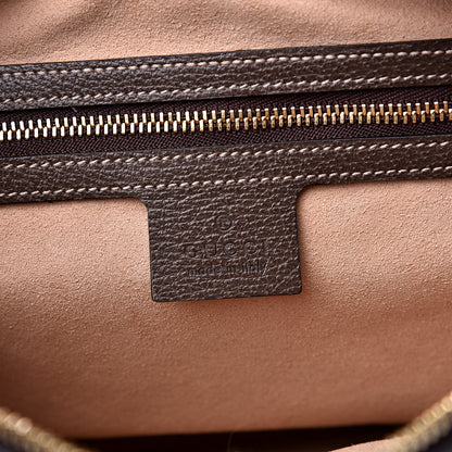 Gucci GG Supreme Monogram Web Small Ophidia Shoulder Bag Brown 5 of 9