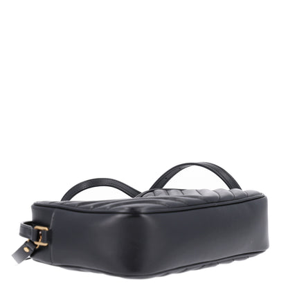 Saint Laurent Calfskin Matelasse Monogram Lou Camera Bag Black 4 of 10