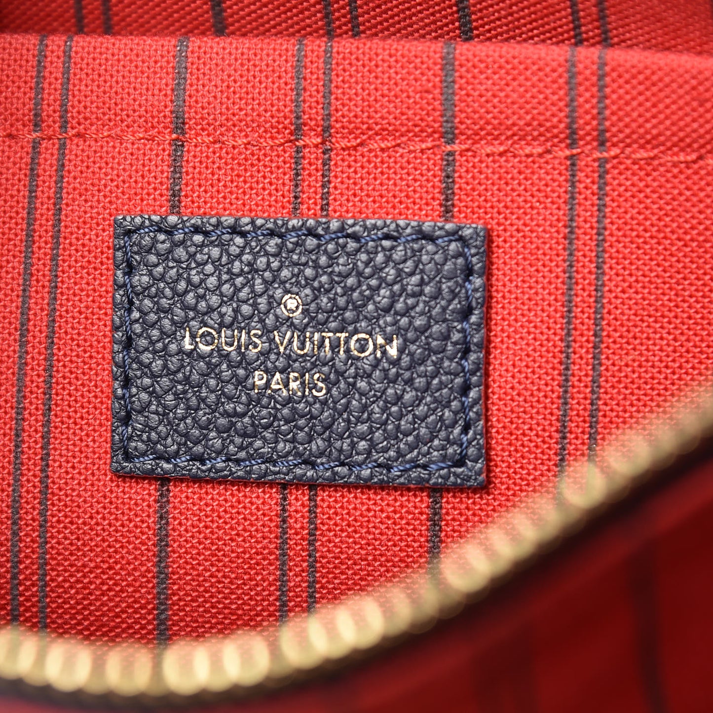 Empreinte Montaigne GM Marine Rouge