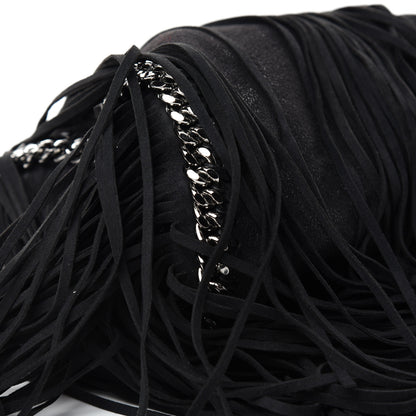 Stella McCartney Eco Suede Mini Fringe Falabella Tote Black 7 of 9