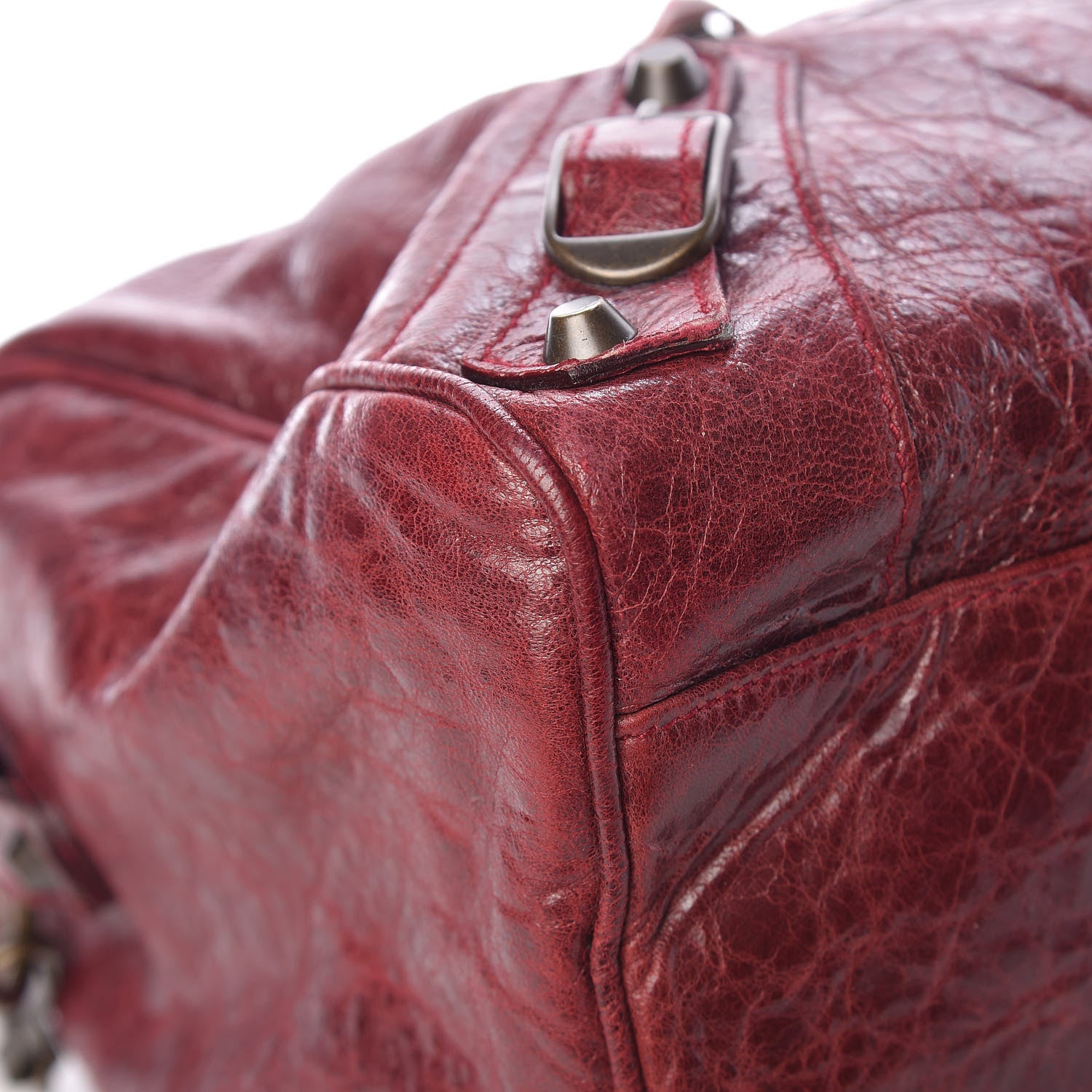 Balenciaga Chevre Classic Hardware Twiggy Rouge Grenat 19 of 25