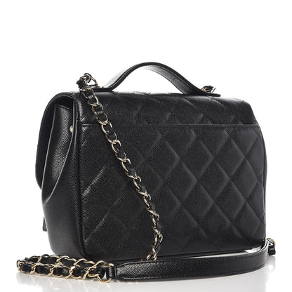 Chanel Caviar Quilted Small Business Affinity Flap Black 3 of 12
