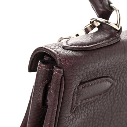 Hermes Taurillon Clemence Kelly Retourne 28 Raisin 17 of 24
