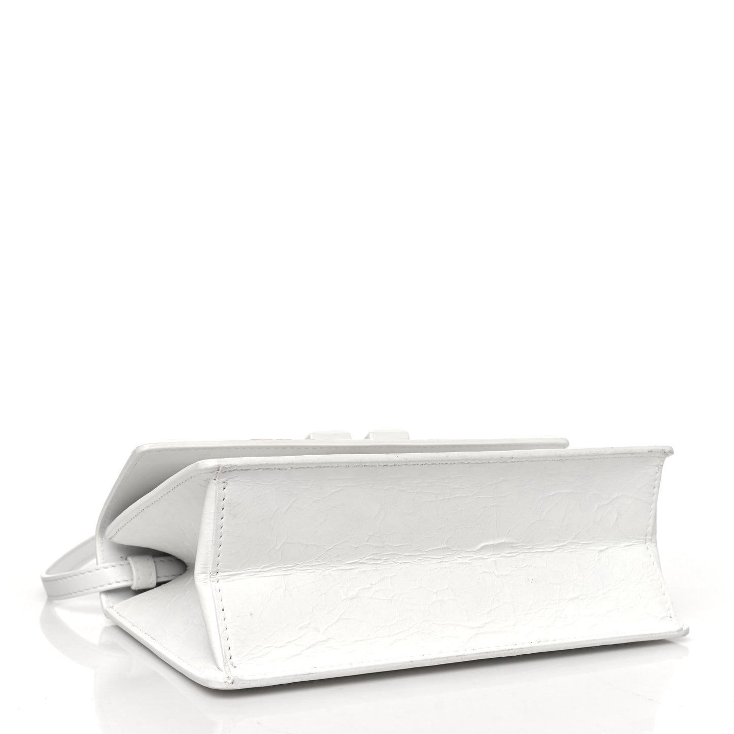 Aged Calfskin Jitney 1.4 Shoulder Bag Silver