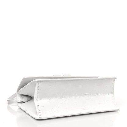 Off-White Aged Calfskin Jitney 1.4 Shoulder Bag Silver 3 of 13