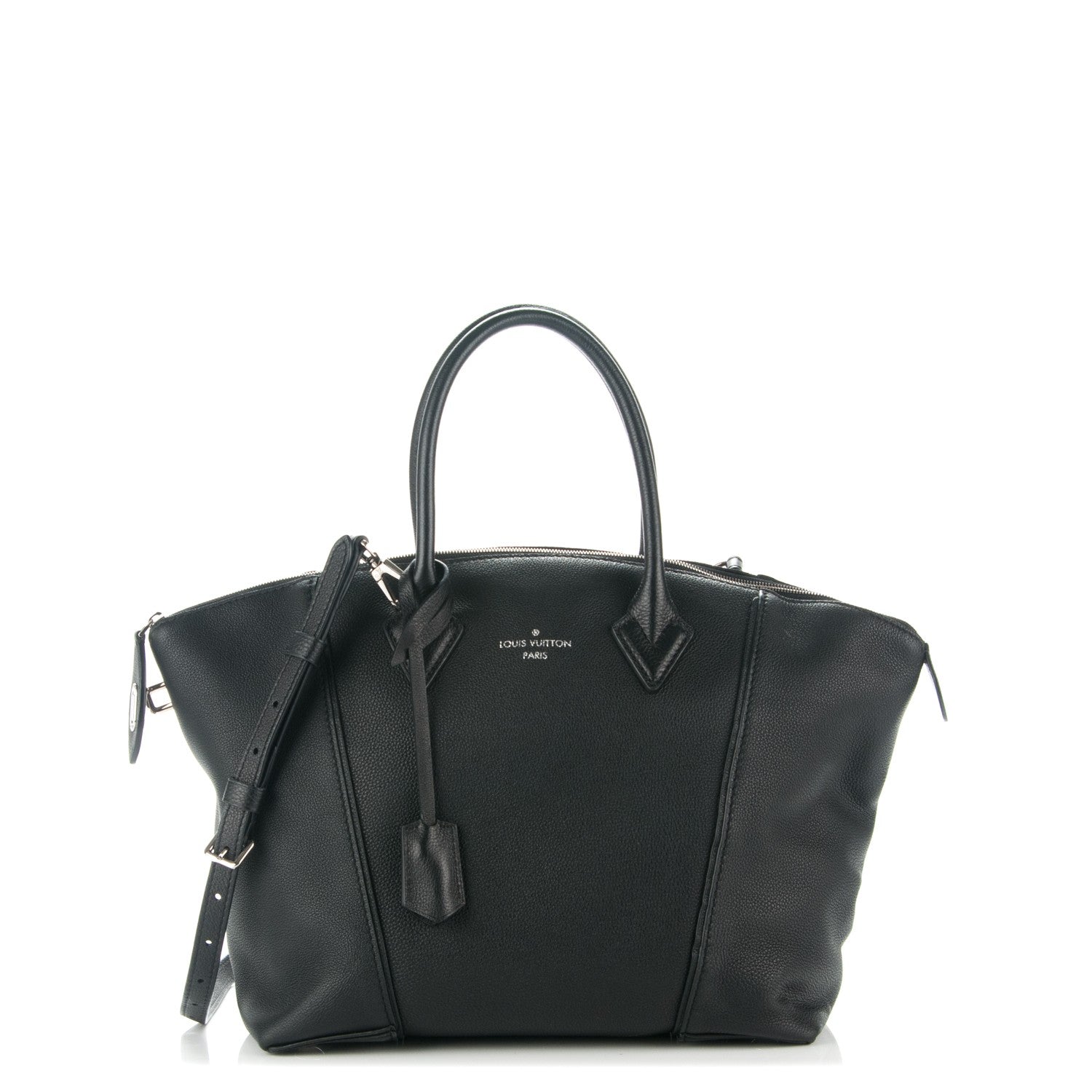 Louis Vuitton Veau Cachemire Soft Lockit PM Black 1 of 7