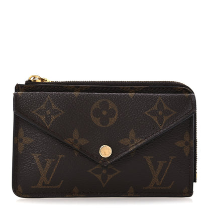 Louis Vuitton Monogram Recto Verso Card Holder Black 1 of 11