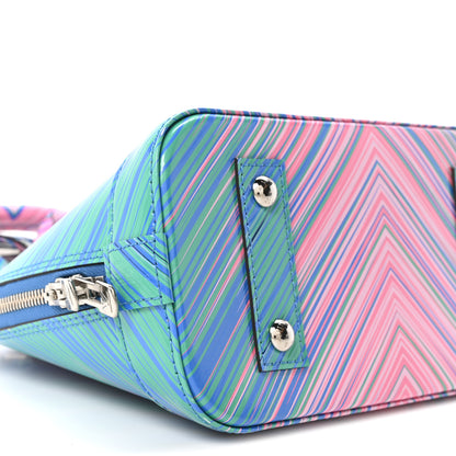 Louis Vuitton Epi Tropical Alma BB Blue Rose 8 of 9