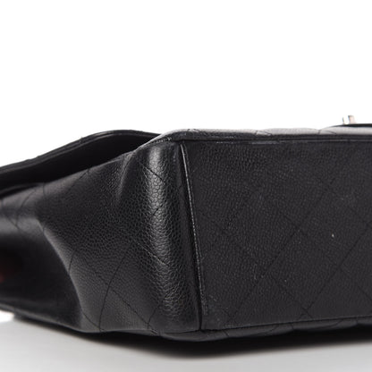 Chanel Caviar Quilted Maxi Double Flap Black 6 of 10