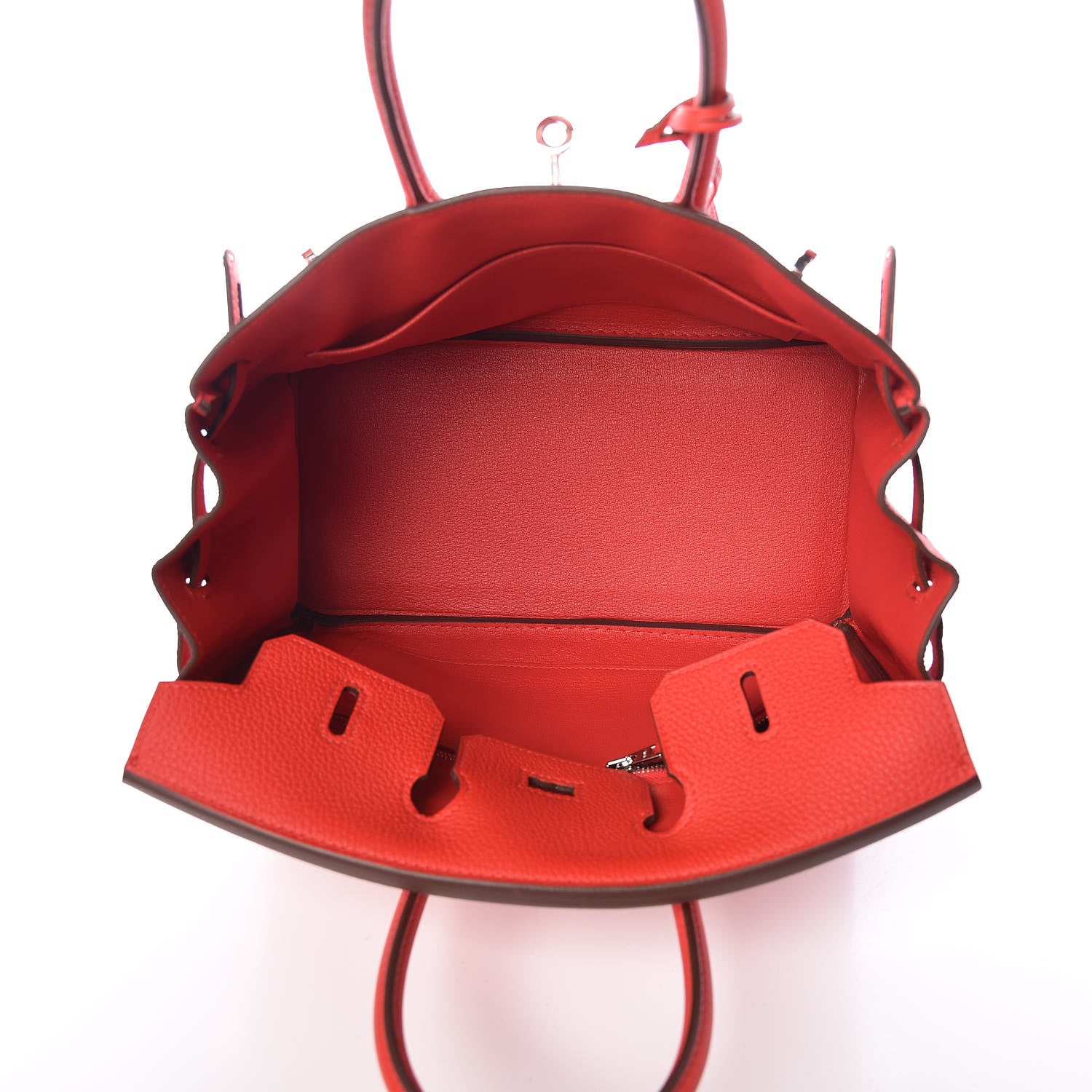 Hermes Togo Birkin 25 Rouge De Coeur 7 of 39