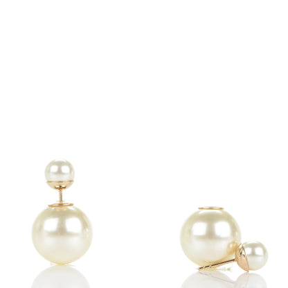 Christian Dior Pearl Mise En Dior Tribal Earrings 3 of 4