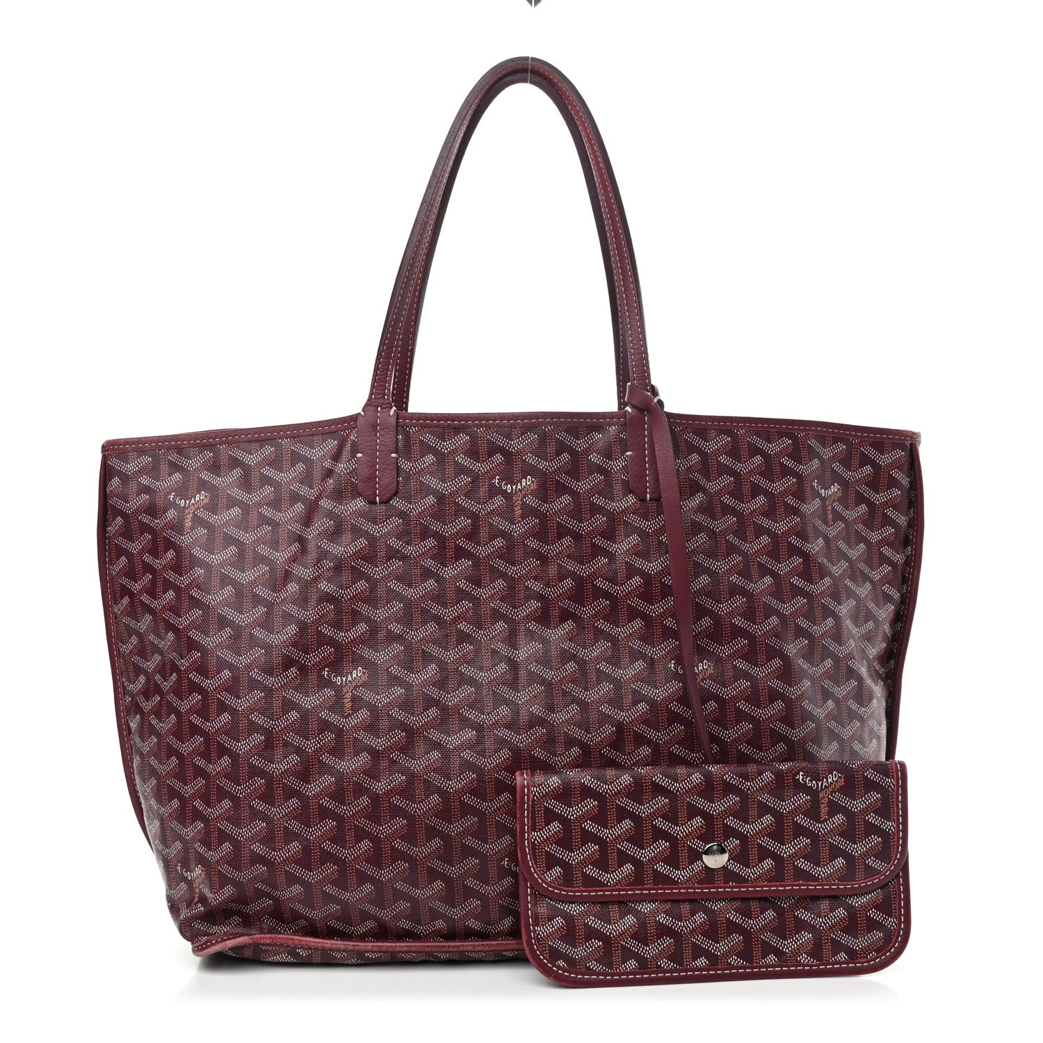 Goyard Goyardine Saint Louis PM Burgundy 1 of 18