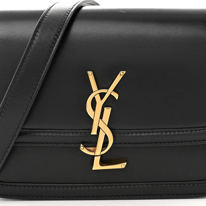 Saint Laurent Smooth Calfskin Small Solferino Satchel Black 7 of 10
