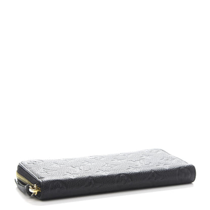 Louis Vuitton Empreinte Clemence Wallet Black 4 of 9