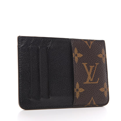 Louis Vuitton Monogram Macassar Neo Porte-Cartes Card Holder 2 of 7