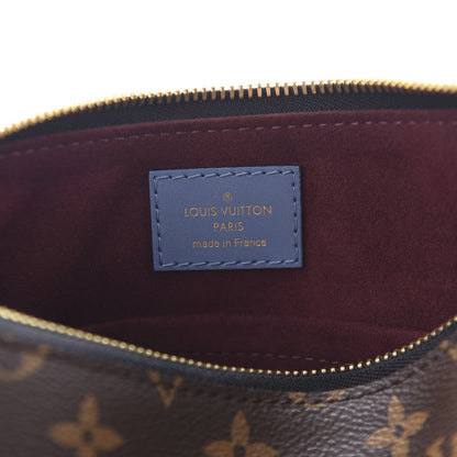 Louis Vuitton Monogram Beaubourg Hobo Mini Bordeaux Red Peach Safran Blue Jean Blue 8 of 9