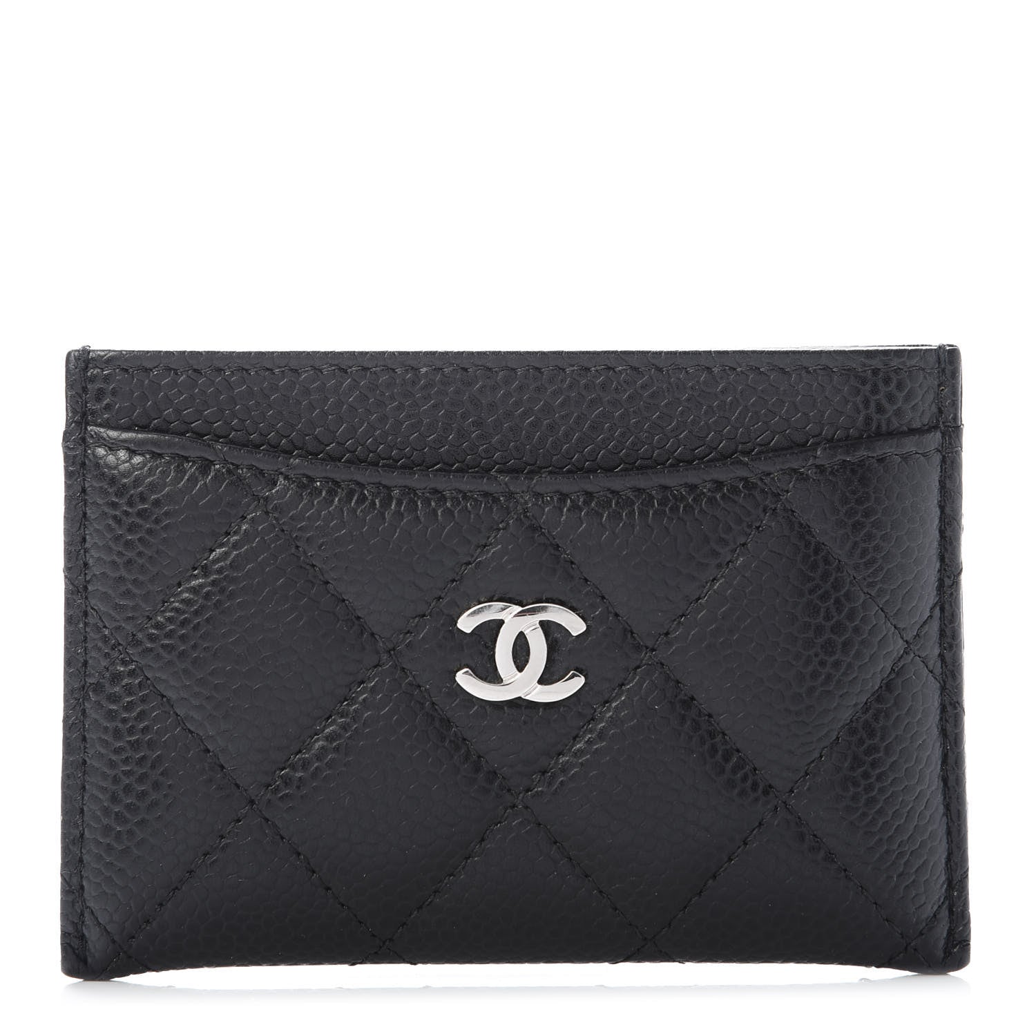 Chanel Caviar Quilted Card Holder Black 1 of 9