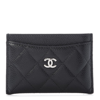 Chanel Caviar Quilted Card Holder Black 1 of 9