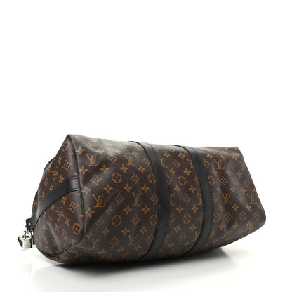 Louis Vuitton Monogram Macassar Keepall Bandouliere 45 3 of 8