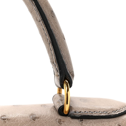 Hermes Ostrich Kelly Sellier 28 Mousse 17 of 18