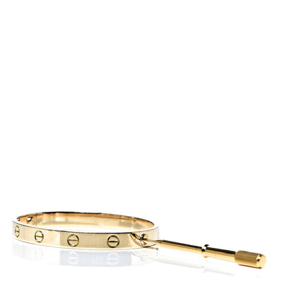 Cartier 18K Yellow Gold LOVE Bracelet 17 4 of 6