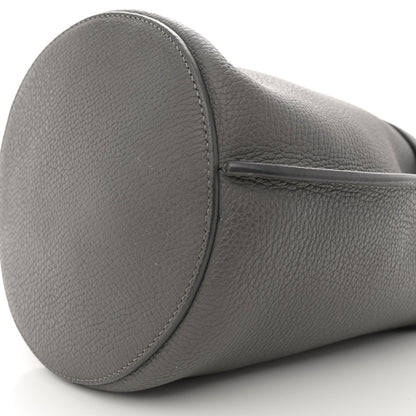 Celine Supple Grained Calfskin Nano Big Bag Bucket Grey 9 of 10