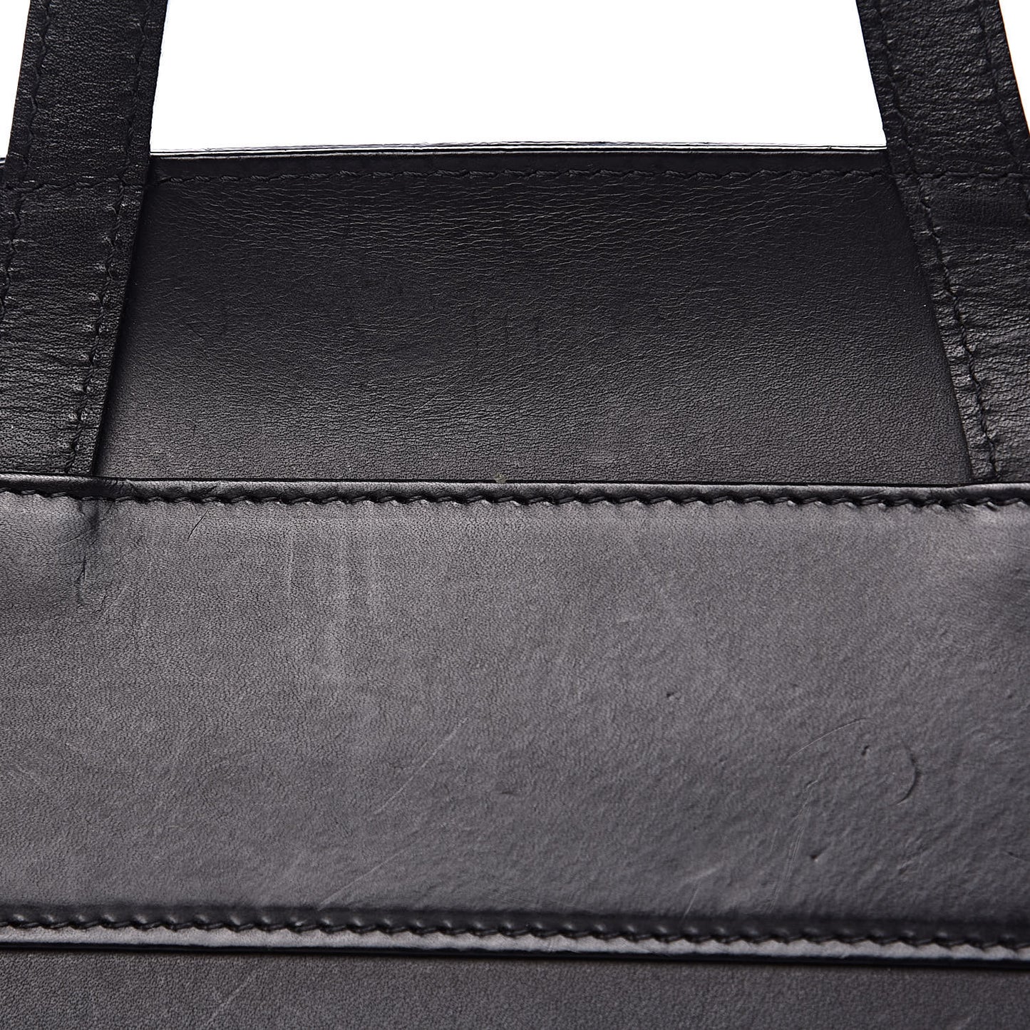 Calfskin Mini Lady Bag Black Flamma