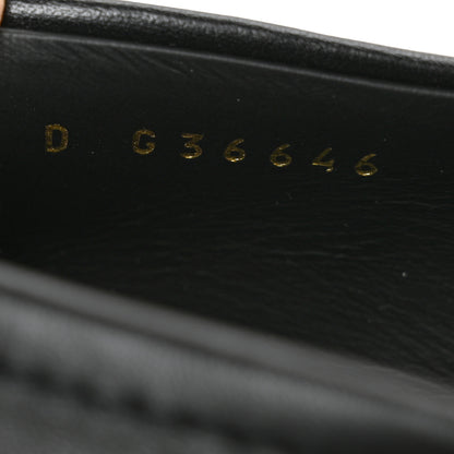 Chanel Lambskin Quilted CC Turnlock Loafers 38 Black 6 of 9