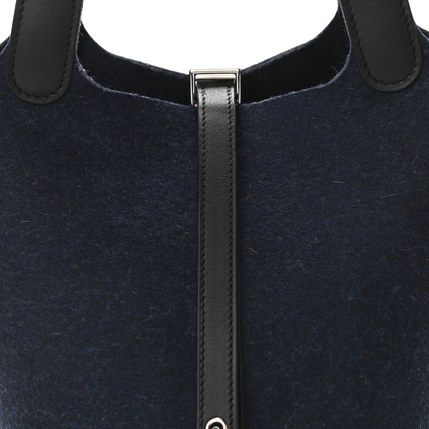 Hermes Feutre Swift Picotin Lock 18 PM Bleu Nuit Black 8 of 11