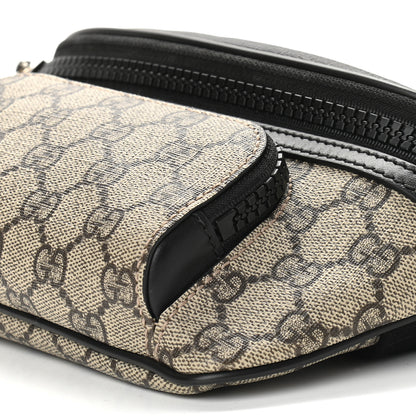 Gucci GG Supreme Monogram Belt Bag Black 9 of 9