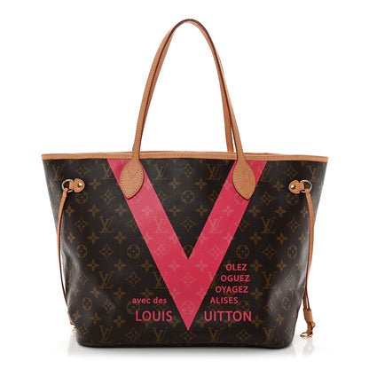 Louis Vuitton Monogram V Neverfull MM Grenade 1 of 16